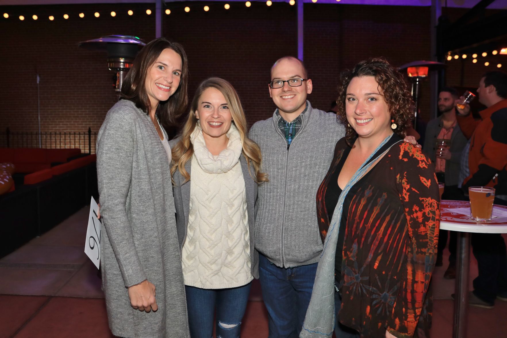 Teresa Wallace, Cara and Kyle McLafferty, Dina Morgan